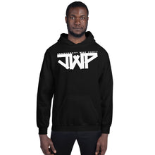 Load image into Gallery viewer, JWP white logo hoodie
