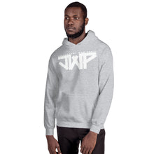 Load image into Gallery viewer, JWP white logo hoodie

